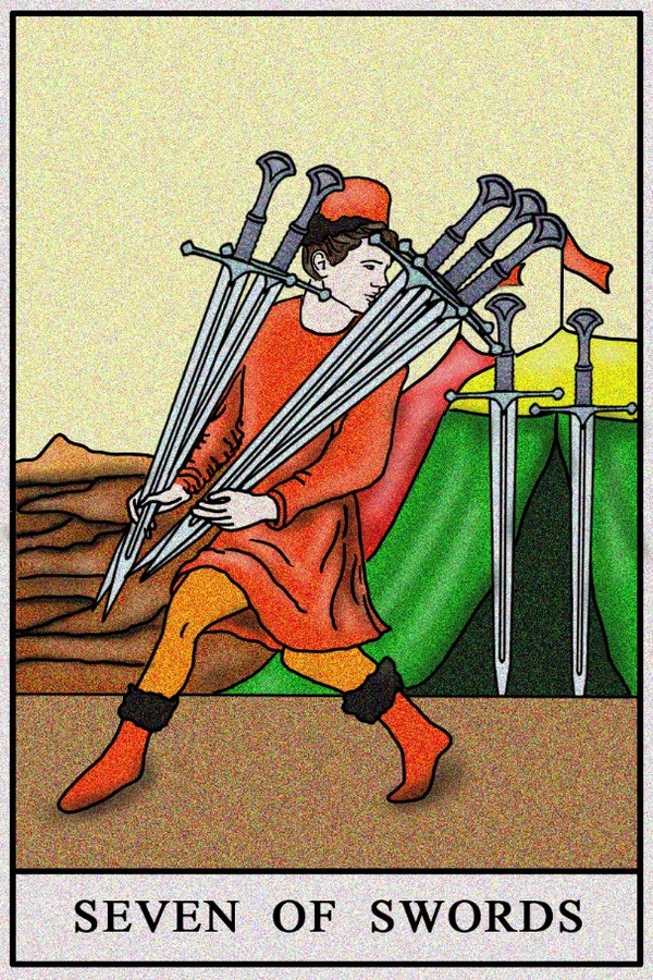 Siete de Espadas