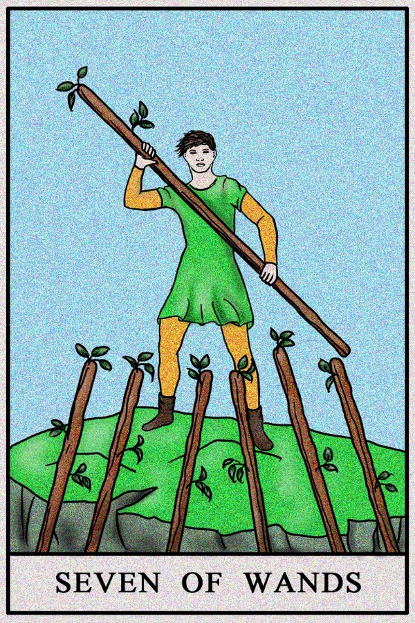 Siete de Bastos